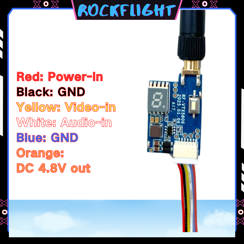 5.8GHz 48CH launcher 600mW Vid - Drone Racing Vtx ulasan dan harga