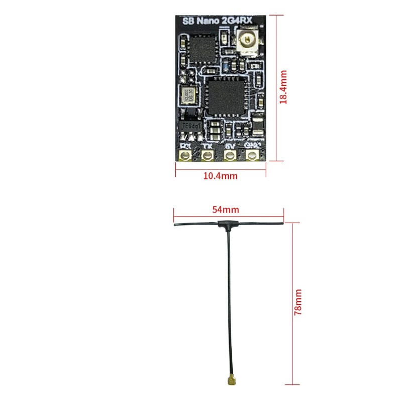 SpeedyBee Nano 2.4G ExpressLRS - Drone Racing Receiver ulasan dan harga
