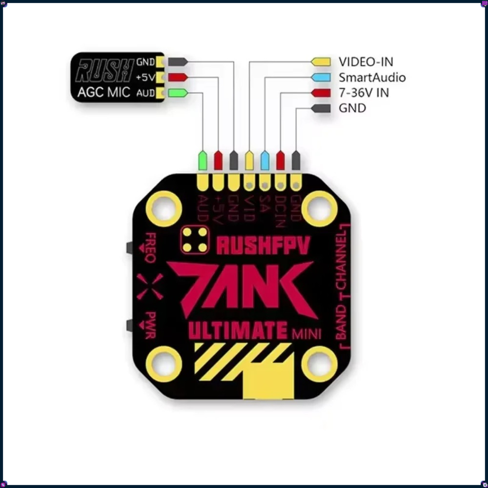 Rush Cherry FPV Stubby Antenna - Drone Racing Antenna ulasan dan harga