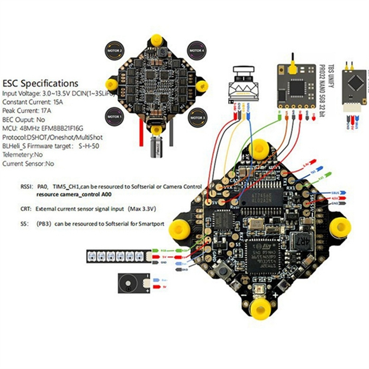 NEW F411 AIO Flight Controller - Drone Racing Charger ulasan dan harga