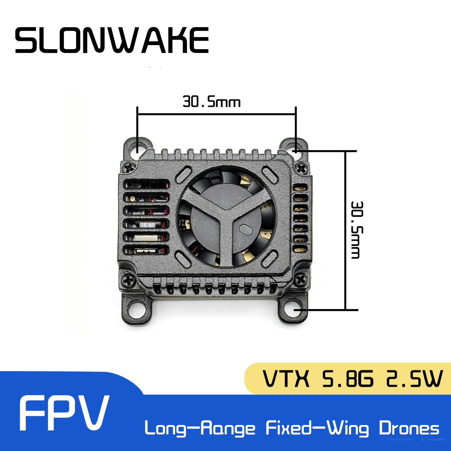 SLONWAKE 5.8G 48CH FPV Transmi - Drone Racing Vtx ulasan dan harga