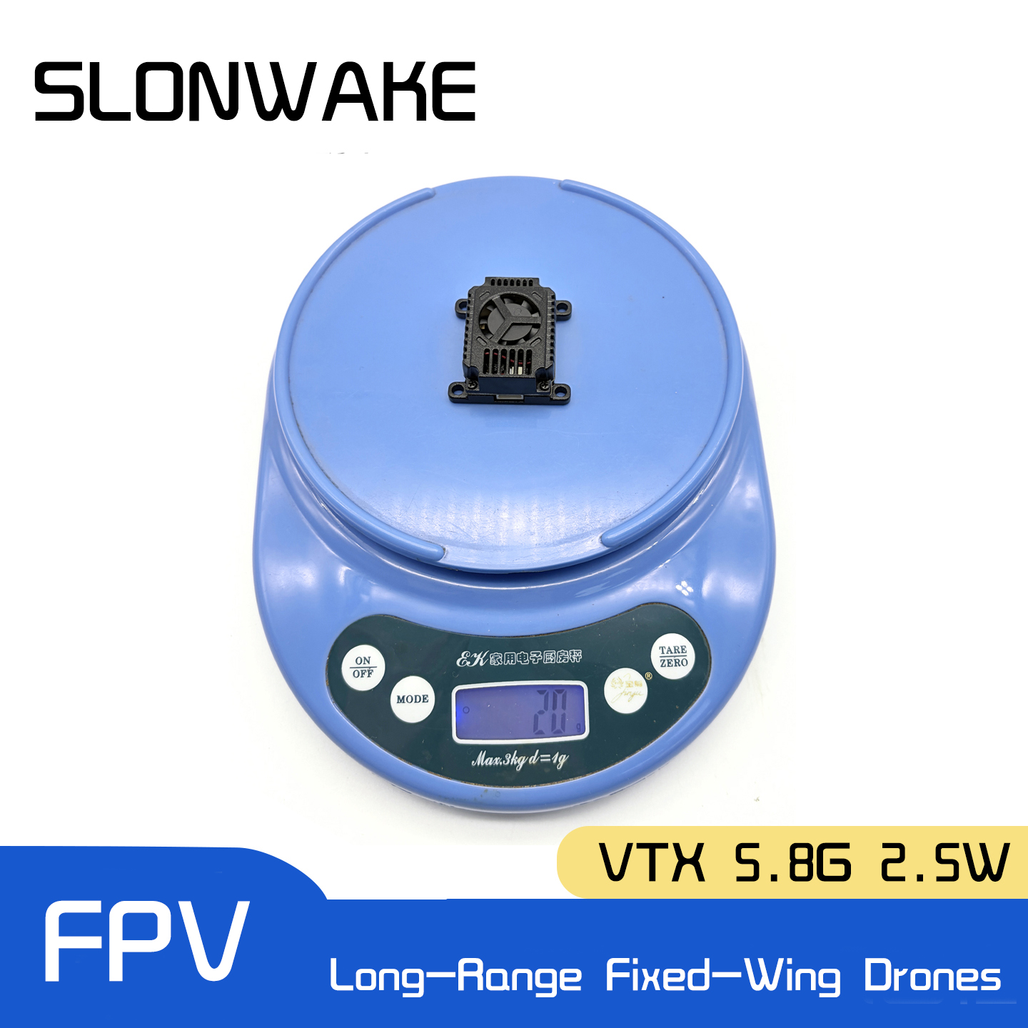 SLONWAKE 5.8G 48CH FPV Transmi - Drone Racing Vtx ulasan dan harga