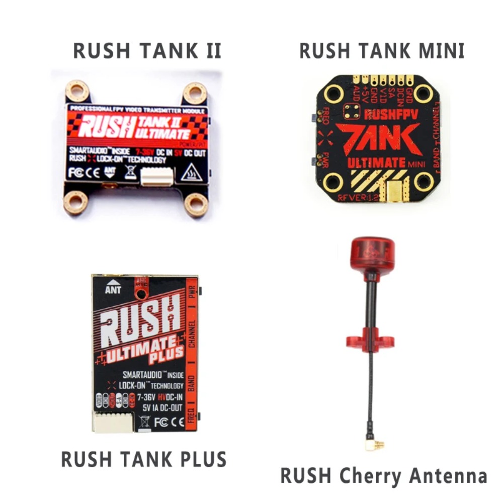 RUSH TANK Ultimate II/Mini/ PL - Drone Racing Antenna ulasan dan harga