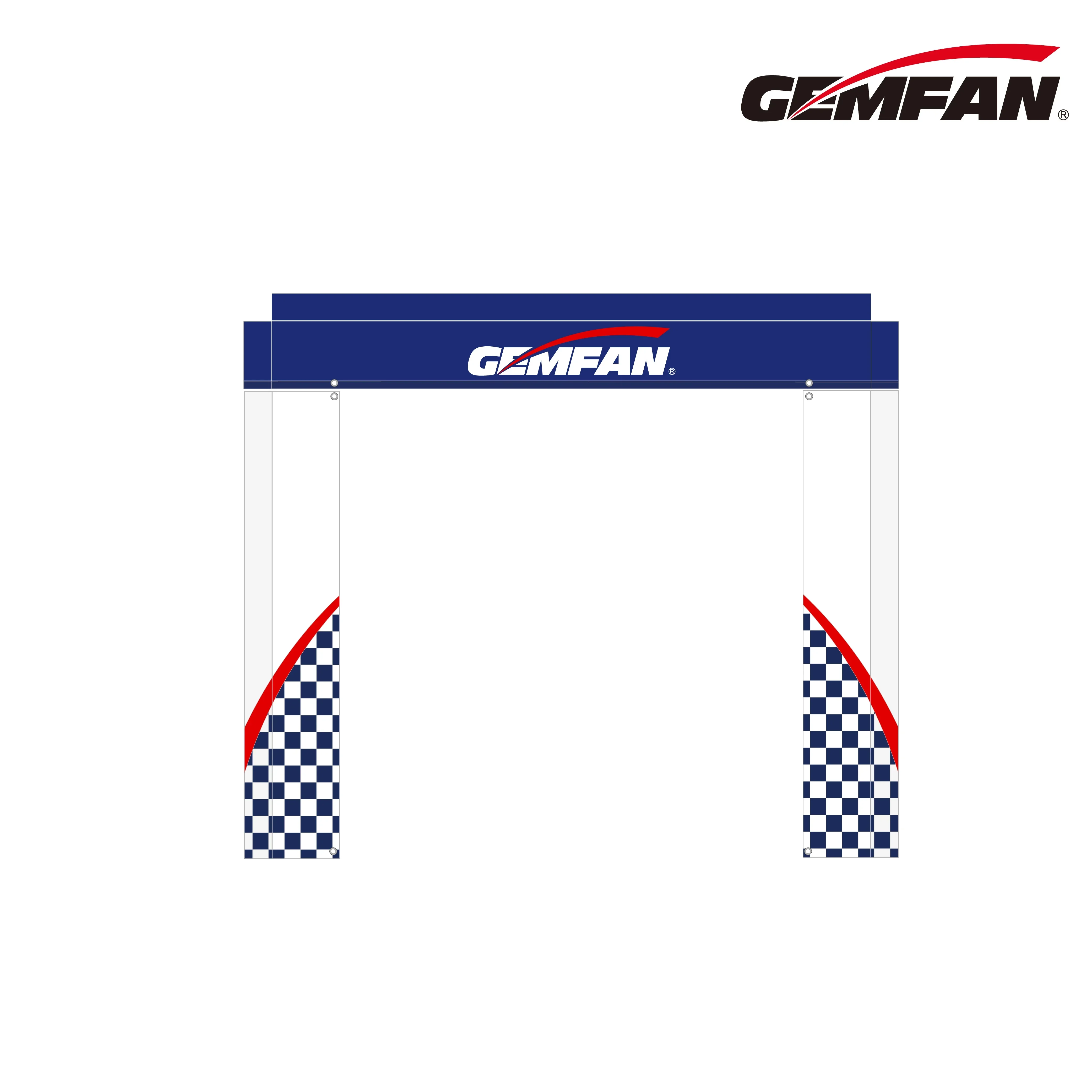 Gemfan 213*183CM 5X5FT FPV Rac - Drone Racing Flag ulasan dan harga