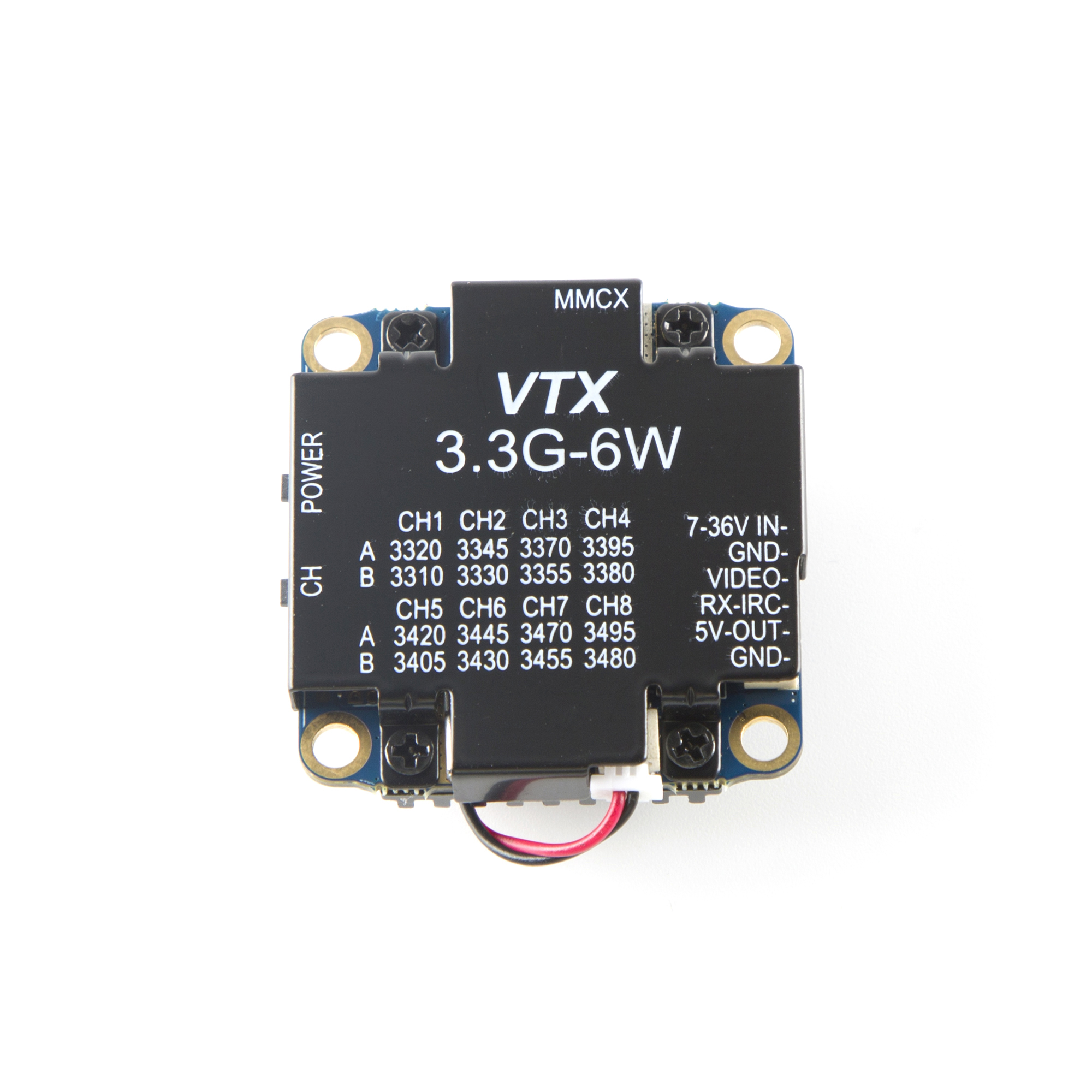 FPV Video Transmitter 3.3G 6W  - Drone Racing Vtx ulasan dan harga