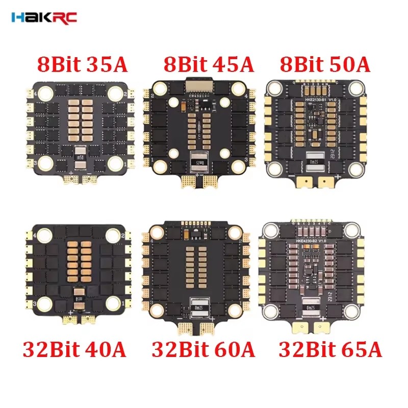HAKRC 8BIT 35A /45A/50A BLheli - Drone Racing Esc ulasan dan harga