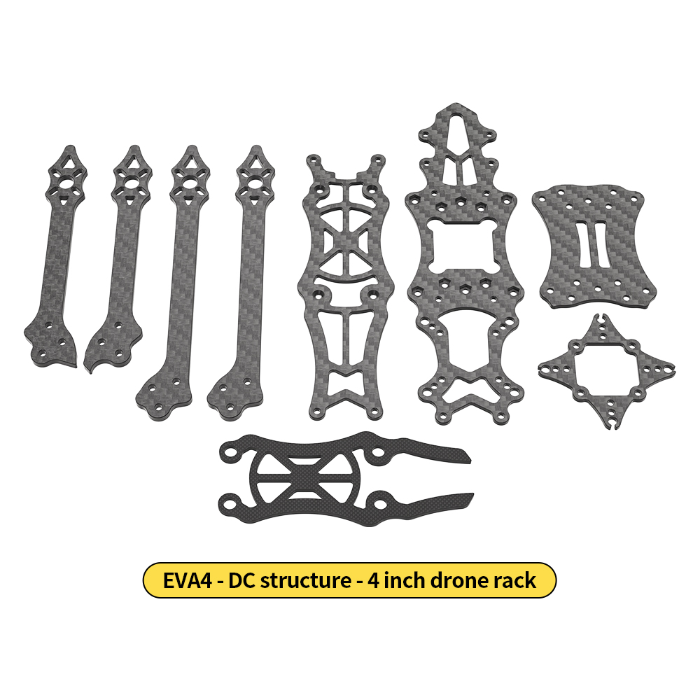 EVA4 Parts FPV Racing  Drone A - Drone Racing Frame ulasan dan harga